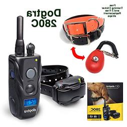 dogtra-280C with 2 Free Straps and Dog Training clicker